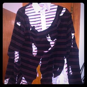 Charles Jeffrey Loverboy Shredded Polo